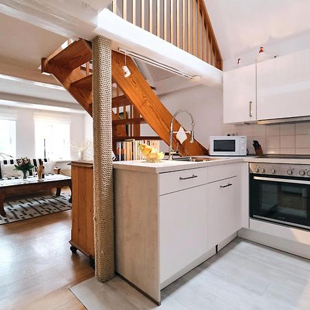 Hafenblick Ferienwohnung In Der Altstadt Mit Parkplatz Flensburg Exteriör bild