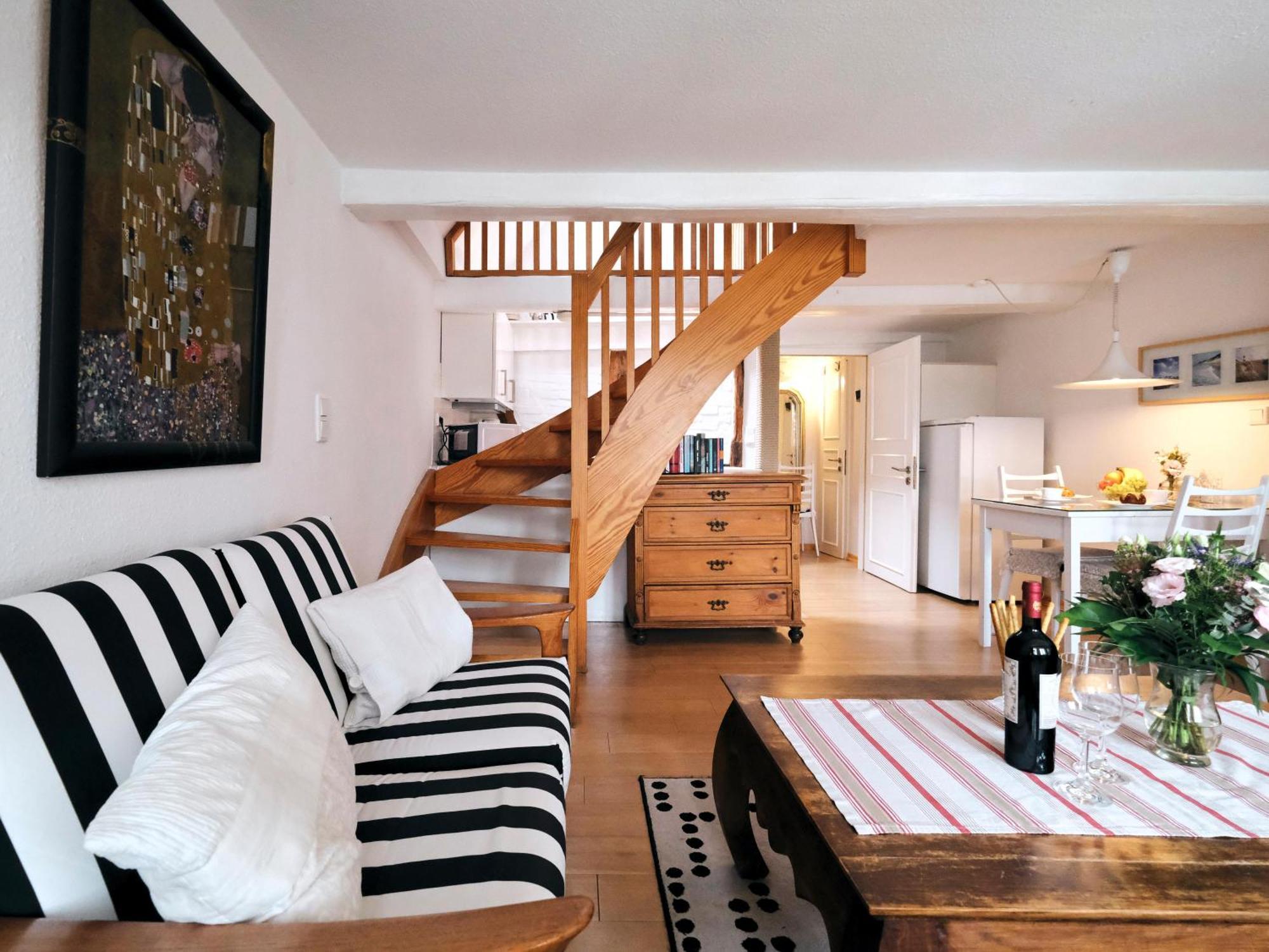 Hafenblick Ferienwohnung In Der Altstadt Mit Parkplatz Flensburg Exteriör bild